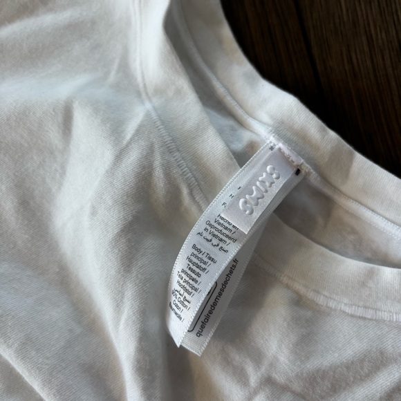 SKIMS Cotton Jersey White Heart Metal Wrapped Cutout Women's Mini Dress - Picture 4 of 7